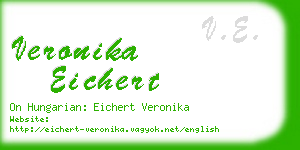 veronika eichert business card